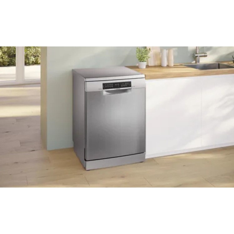Bosch Series 6 Freestanding Dishwasher - Brushed Steel