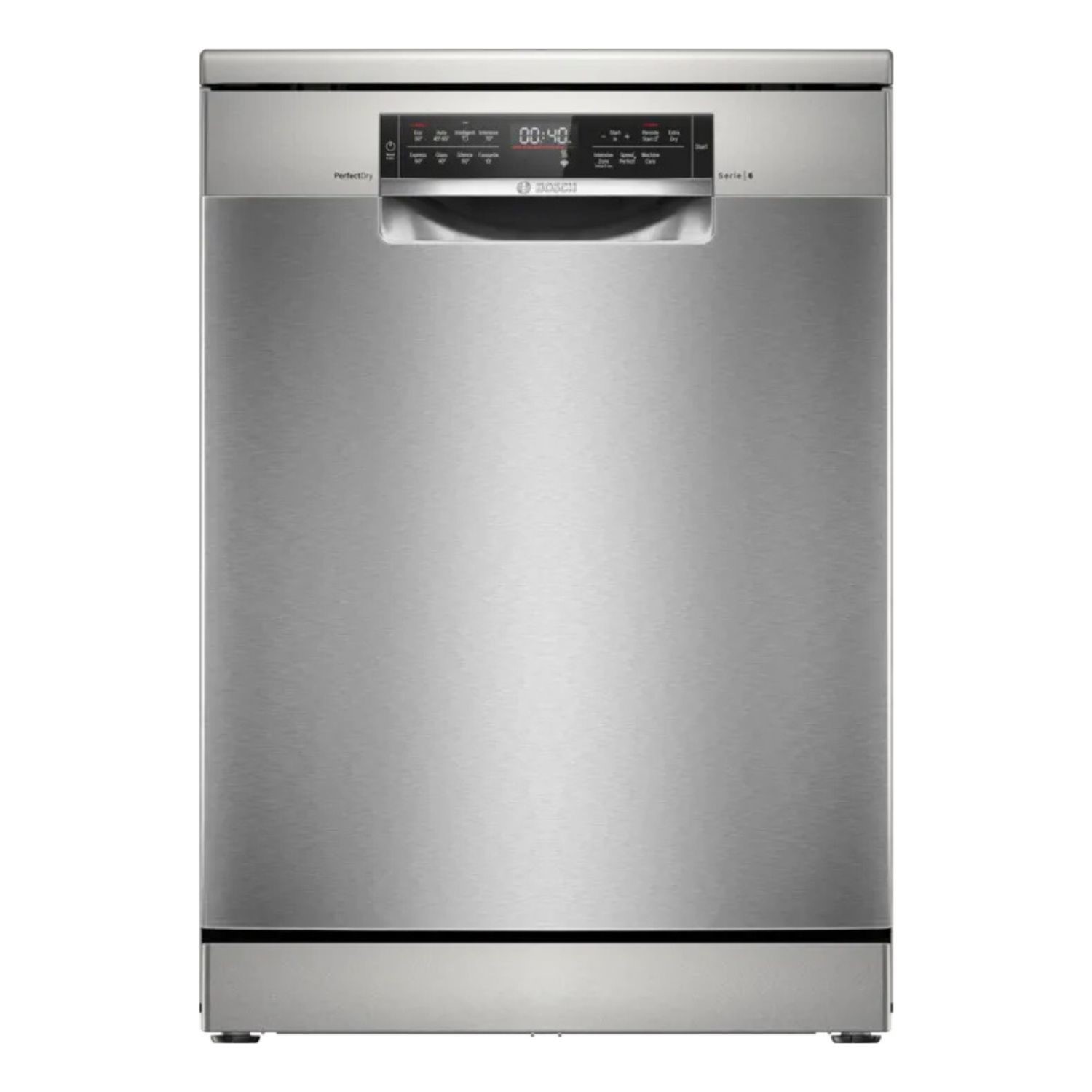 Bosch Series 6 Freestanding Dishwasher - A-Rated Smart Wi-Fi Brushed steel anti-fingerprint