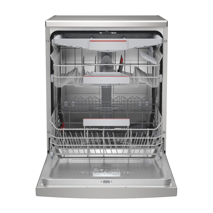 Refurbished Bosch Serie 6 SMS6ZCI00G 14 Place Freestanding Dishwasher Silver
