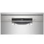 Refurbished Bosch Serie 6 SMS6ZCI00G 14 Place Freestanding Dishwasher Silver