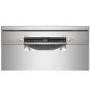 Refurbished Bosch Serie 6 SMS6ZCI00G 14 Place Freestanding Dishwasher Silver