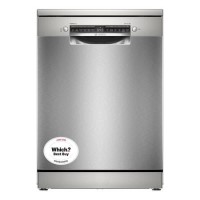 Bosch Series 6 Freestanding Dishwasher - Smart Wi-Fi, B-Rated, Brushed steel anti-fingerprint
