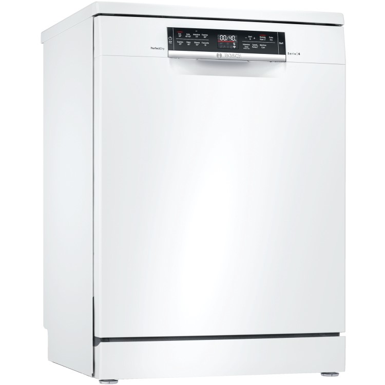 Refurbished Bosch Serie 6 SMS6ZDW48G 13 Place Freestanding Dishwasher White