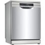 Refurbished Bosch Serie 8 SMS8YCI03E 14 Place Freestanding Dishwasher Silver