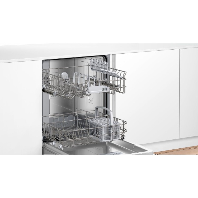 Bosch Series 2 Integrated Dishwasher - Smart Wi Fi Black control panel