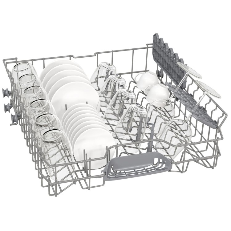 Bosch Series 2 Integrated Dishwasher - Smart Wi Fi Black control panel