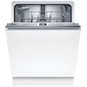 SMV4EAX23G Bosch Series 4 Integrated Dishwasher - Smart Wi-Fi, C-Rated, Silver control panel