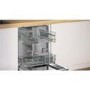 Bosch Series 4 Integrated Dishwasher - Smart Wi-Fi, C-Rated, Silver control panel