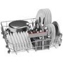 Bosch Series 4 Integrated Dishwasher - Smart Wi-Fi, C-Rated, Silver control panel