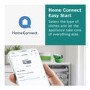 Bosch Series 4 Integrated Dishwasher - Smart Wi-Fi, C-Rated, Silver control panel