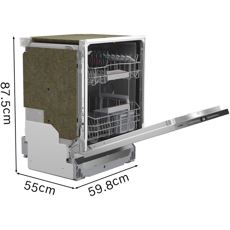 Bosch Series 4 13 Place Settings Fully Integrated Dishwasher