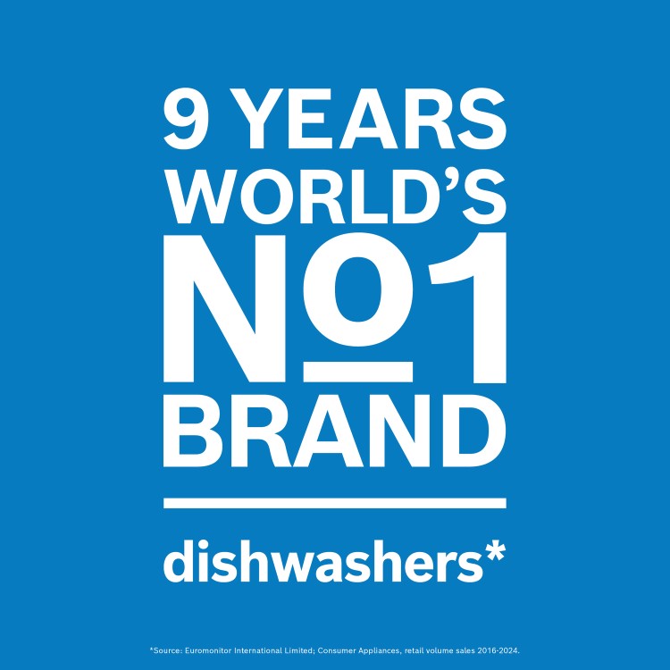 Bosch Series 4 Integrated Dishwasher - Smart Wi-Fi D-Rated Silver control panel