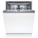 Bosch Series 4 Integrated Dishwasher - Smart Wi-Fi D-Rated Silver control panel