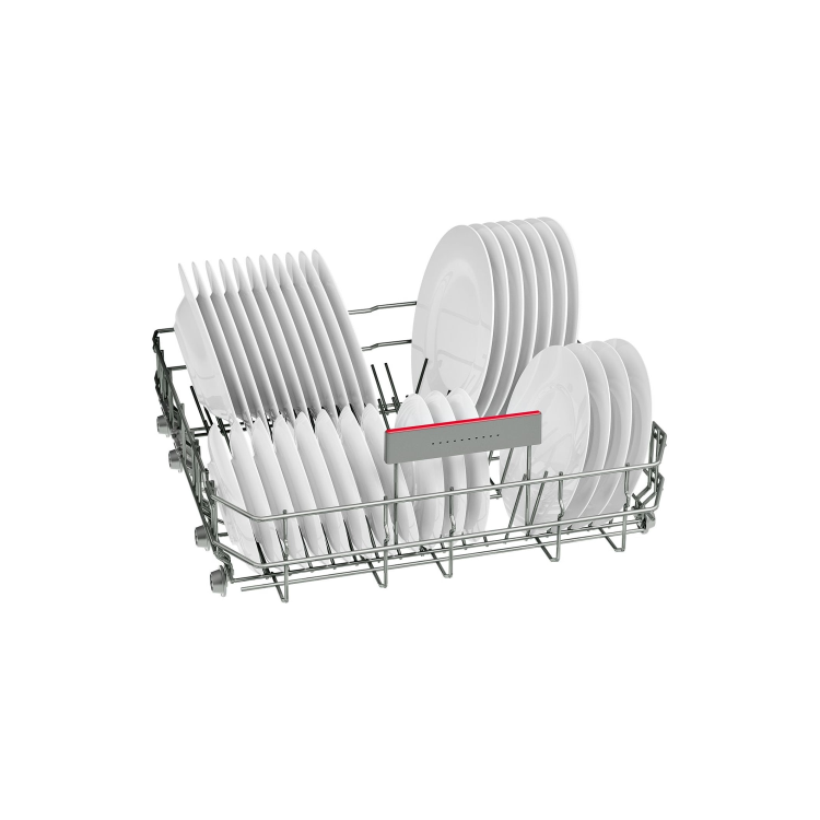 Bosch Series 4 Integrated Dishwasher - Smart Wi-Fi D-Rated Silver control panel