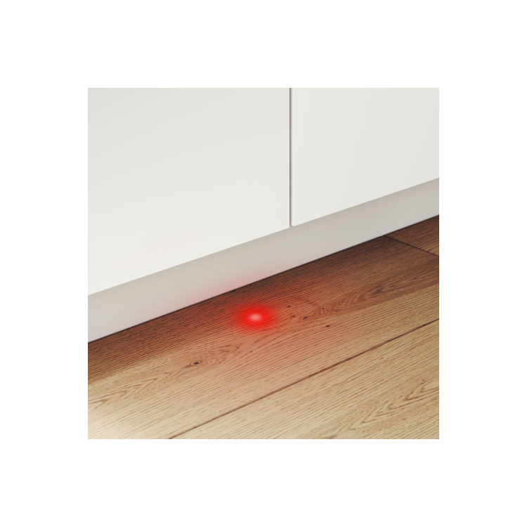 Bosch Series 4 Integrated Dishwasher - Smart Wi-Fi D-Rated Silver control panel