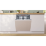 Bosch Series 4 Integrated Dishwasher - Smart Wi-Fi D-Rated Silver control panel