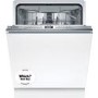 Bosch Series 6 Integrated Dishwasher - Smart Wi-Fi, B-Rated, Silver control panel