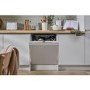 Bosch Series 6 Integrated Dishwasher - Smart Wi-Fi, B-Rated, Silver control panel