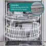 Bosch Series 6 Integrated Dishwasher - Smart Wi-Fi, B-Rated, Silver control panel