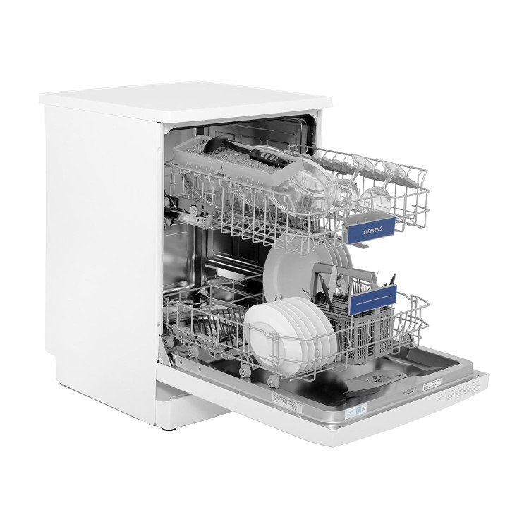 Siemens iQ300 SN236W01IG 13 Place Freestanding Dishwasher - White