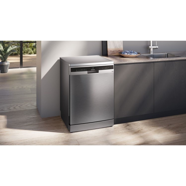 Siemens iQ300 Freestanding Dishwasher - Smart Wi-Fi, B-Rated, Stainless Steel