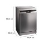 Siemens iQ300 Freestanding Dishwasher - Smart Wi-Fi, B-Rated, Stainless Steel