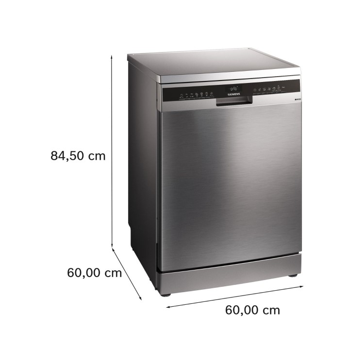 Siemens iQ300 Freestanding Dishwasher - Smart Wi-Fi, B-Rated, Stainless Steel