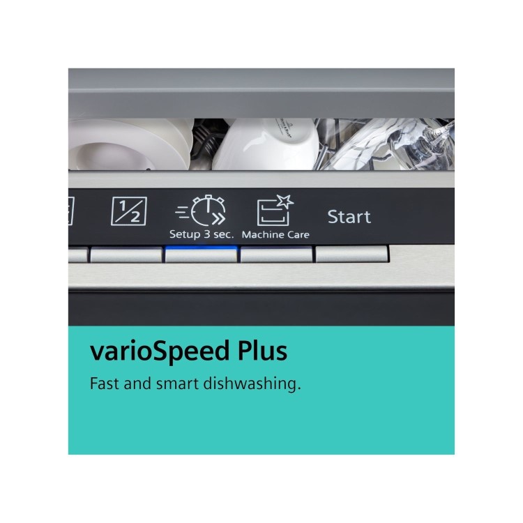 Siemens iQ300 Freestanding Dishwasher - Smart Wi-Fi, B-Rated, Stainless Steel