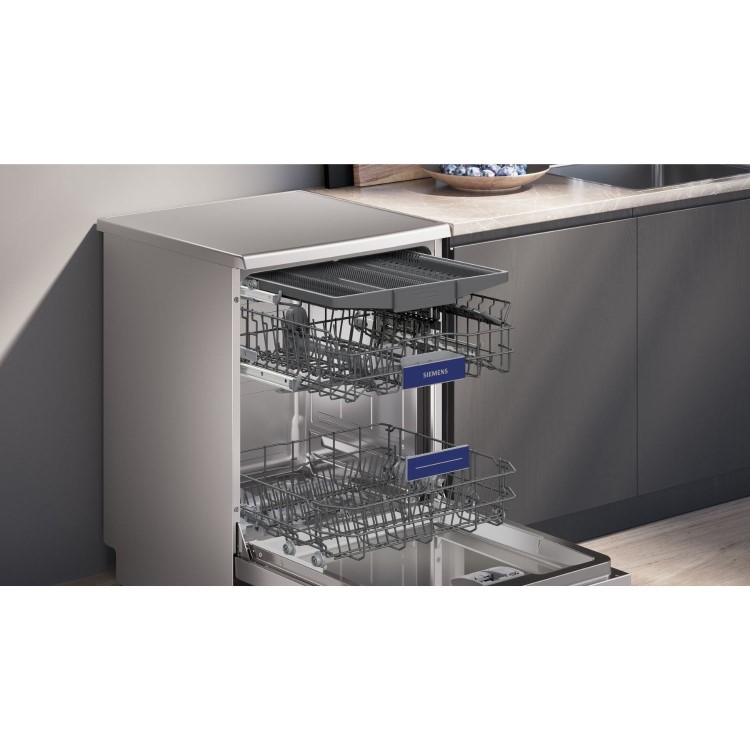 Siemens iQ300 Freestanding Dishwasher - Smart Wi-Fi, B-Rated, Stainless Steel