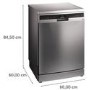 Siemens iQ500 Freestanding Dishwasher - Smart Wi-Fi, A-Rated, Stainless steel