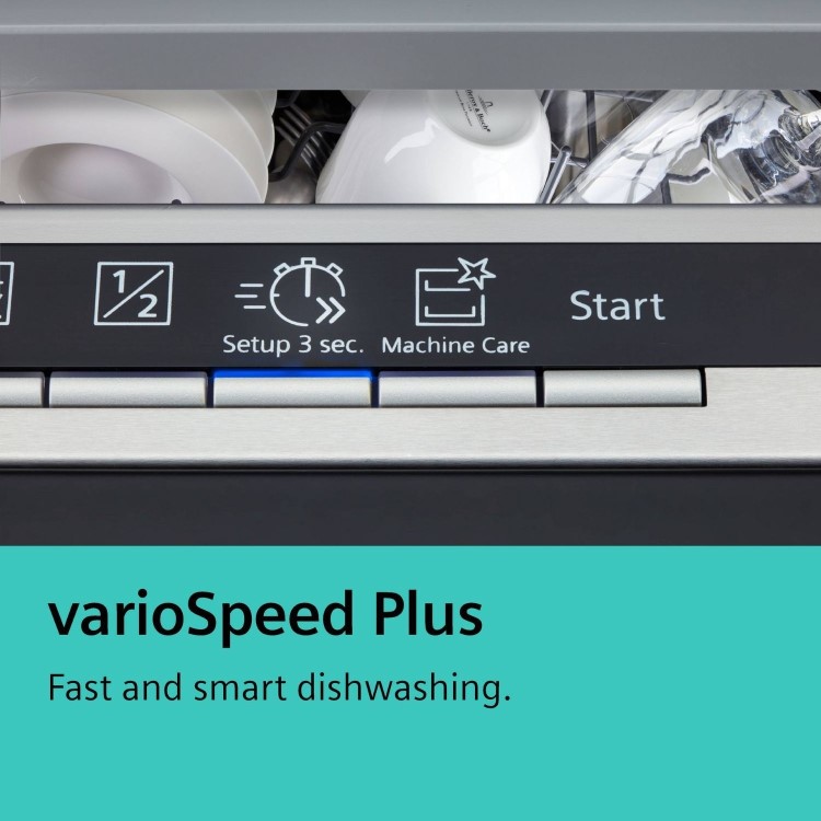 Siemens iQ500 Freestanding Dishwasher - Smart Wi-Fi, A-Rated, Stainless steel