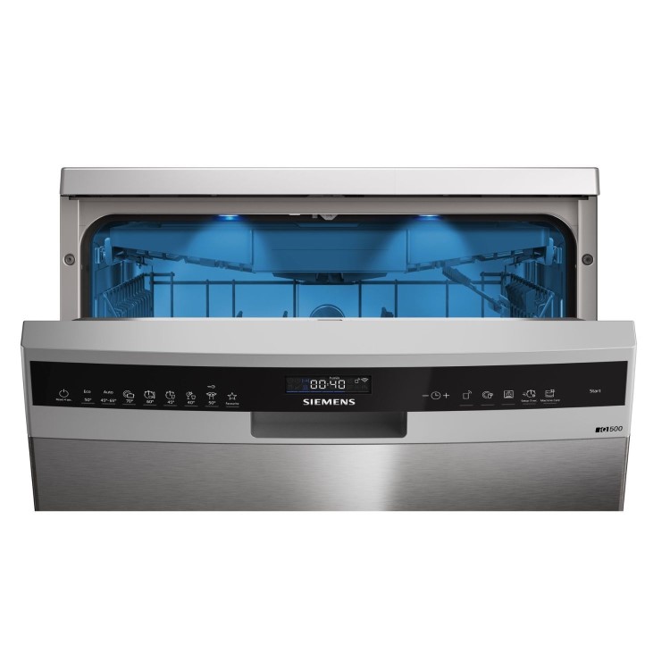 Siemens iQ500 Freestanding Dishwasher - Smart Wi-Fi, B-Rated, Stainless Steel