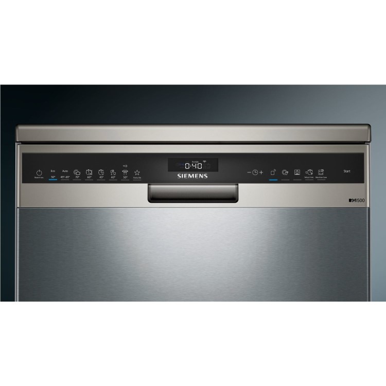 Siemens iQ500 14 Place Settings Freestanding Dishwasher - Stainless Steel