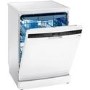 Refurbished Siemens iQ500 SN25ZW49CE 14 Place Freestanding Dishwasher White