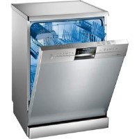 Siemens SN26M831GB iQ300 13 Place Freestanding Dishwasher - Fingerprint-free Stainless Steel