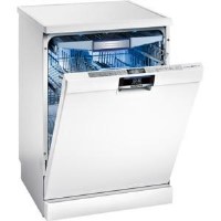 Siemens SN26T297GB Zeolith 14 Place Freestanding Dishwasher - White