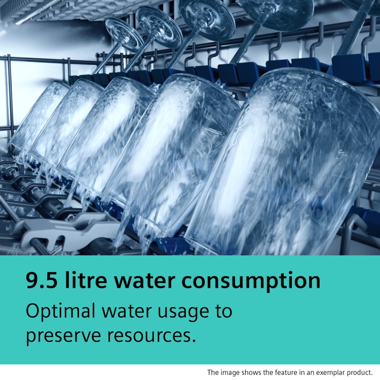 Siemens iQ700 Freestanding Dishwasher - A-rated Smart Steel