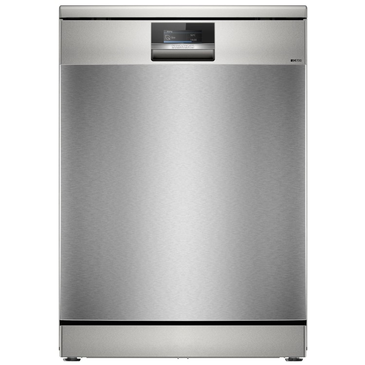 Siemens iQ700 Freestanding Dishwasher - A-rated Smart Steel
