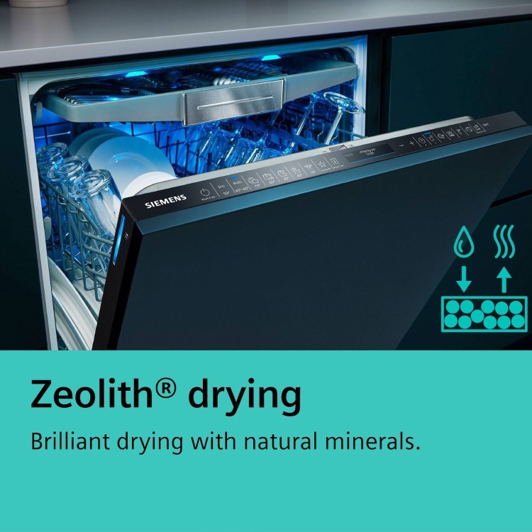 Siemens iQ700 Freestanding Dishwasher - A-rated Smart Steel