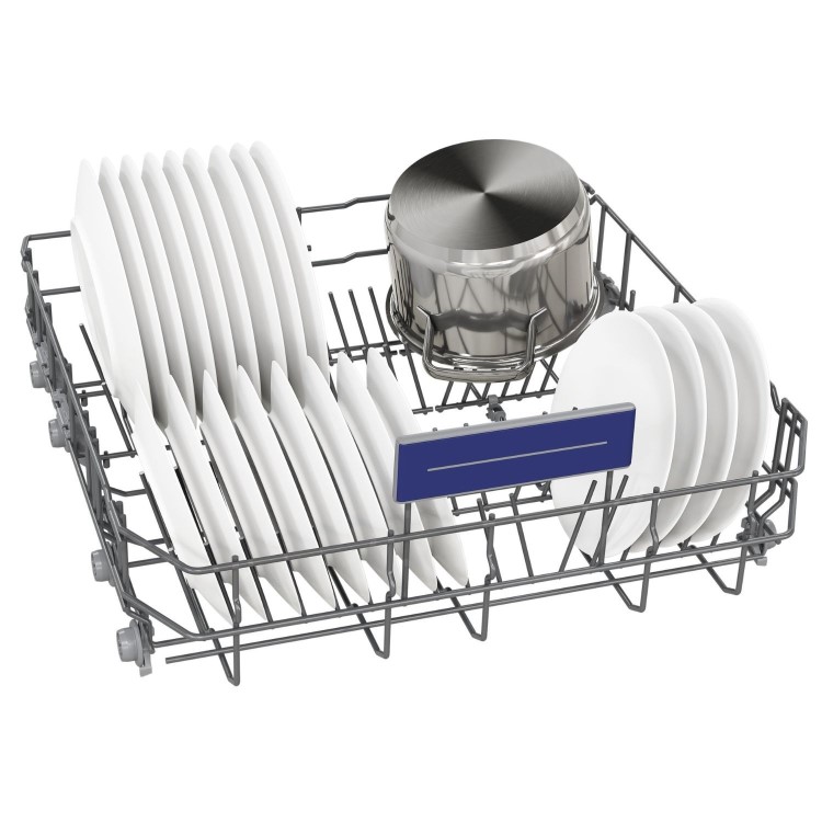 Siemens iQ300 Integrated Dishwasher - Smart C-rated Silver control panel