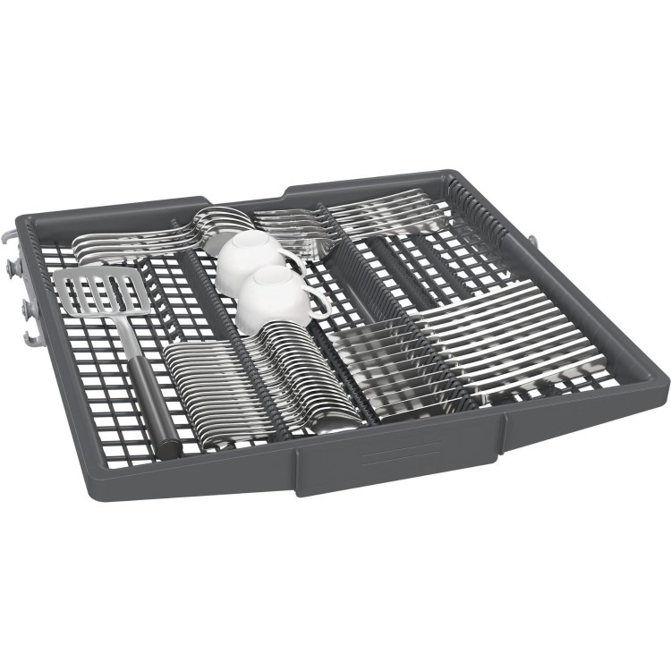 Siemens iQ300 Integrated Dishwasher - Smart C-rated Silver control panel