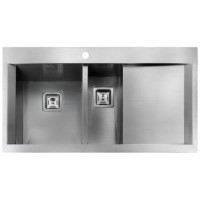 Rangemaster SN9952R Senator 990x525 1.5 Bowl Right Hand Drainer Stainless Steel Sink