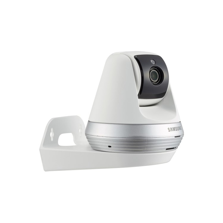 Samsung Smart Home Camera Full HD Compact Indoor Security Auto Tracking Pan/tilt Camera CCTV Baby Monitor with Two-Way Audio & Motion Detect - White