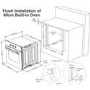 NordMende SO203BL Black Single Fan Oven With Grill And Mechanical Timer