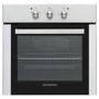 Nordmende SO205IX 65L Stainless Steel And Black Glass Single Fan Oven And Grill