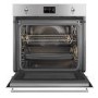 Refurbished Smeg SO6302M2X 60cm Single Built In electric Oven with Microwave Function Stainless Steel
