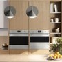 Refurbished Smeg SO6302M2X 60cm Single Built In electric Oven with Microwave Function Stainless Steel