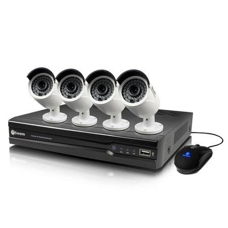 Swann DVR8-4550 8 Channel HD 1080p Digital Video Recorder with 4 x PRO-T853 1080p Cameras & 2TB Hard Drive