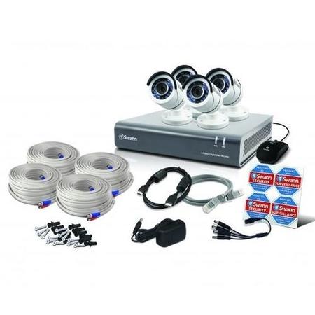 Swann DVR8-4550 8 Channel HD 1080p Digital Video Recorder with 4 x PRO-T853 1080p Cameras & 2TB Hard Drive