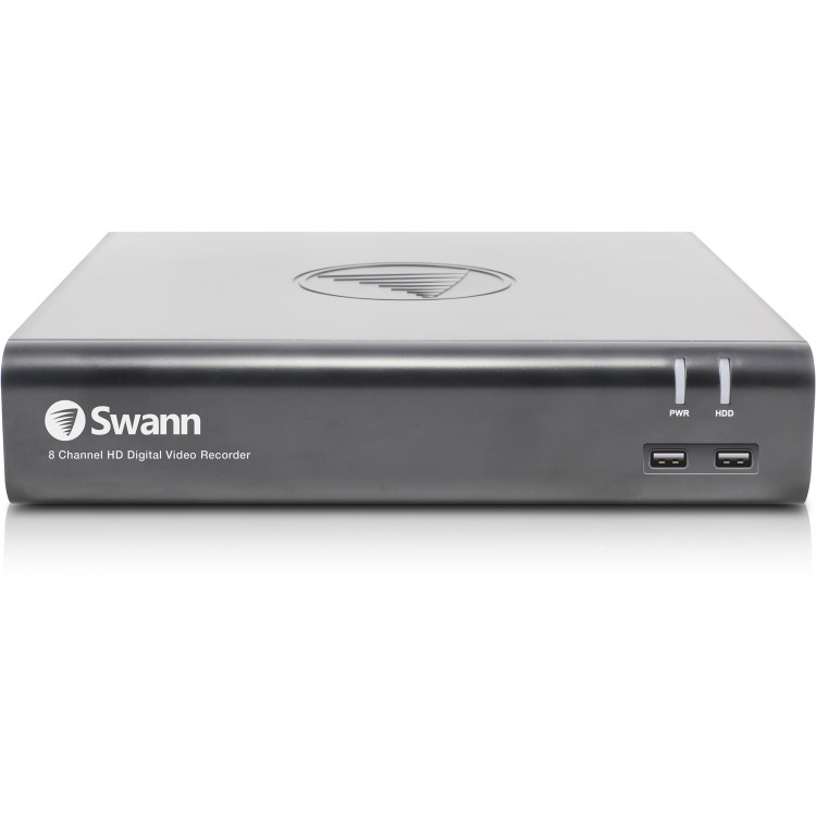 Swann CCTV System - 8 Channel 1080p HD DVR with 6 x 1080p HD Thermal Sensing Cameras & 1TB HDD